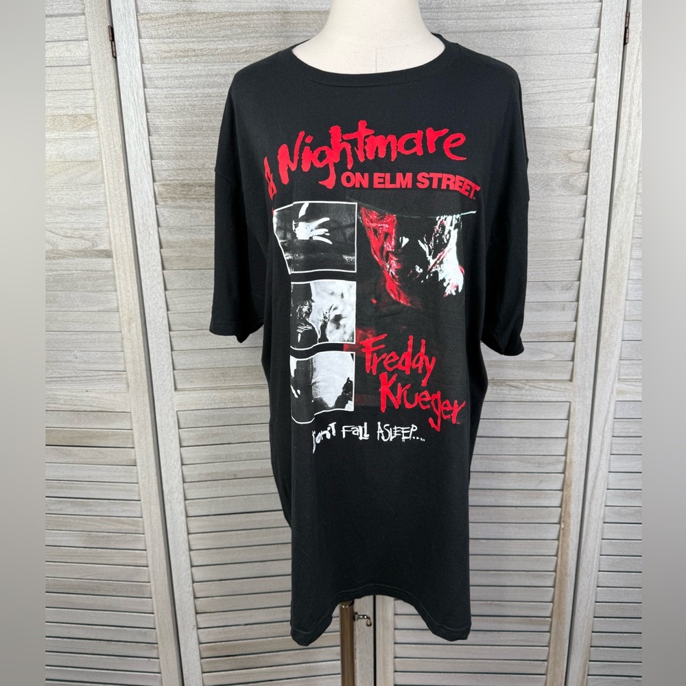 A NIGHTMARE ON ELM STREET Men's Graphic T-Shirt Black/Multi-XL